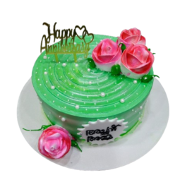 Rose Flower Cake